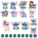 Cute & Playful Stitch Embroidery Design Collection